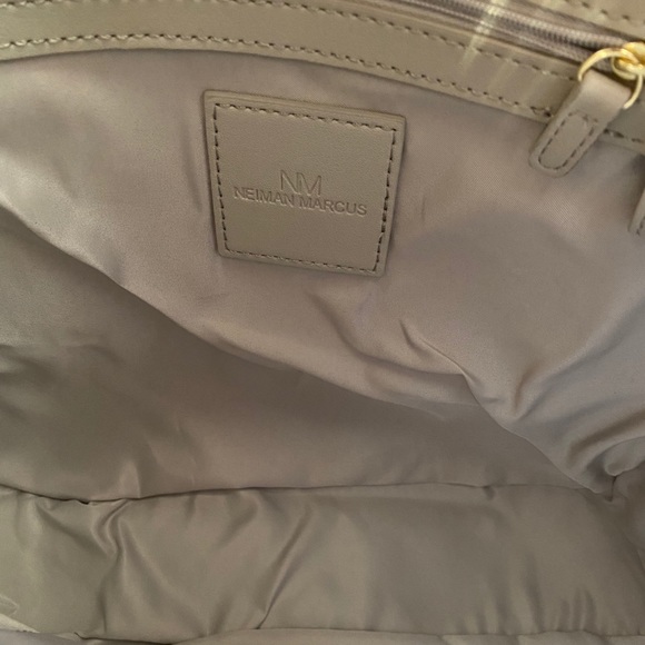 NWT Light Taupe Parker Shoulder Bag Neiman Marcus - Picture 8 of 10